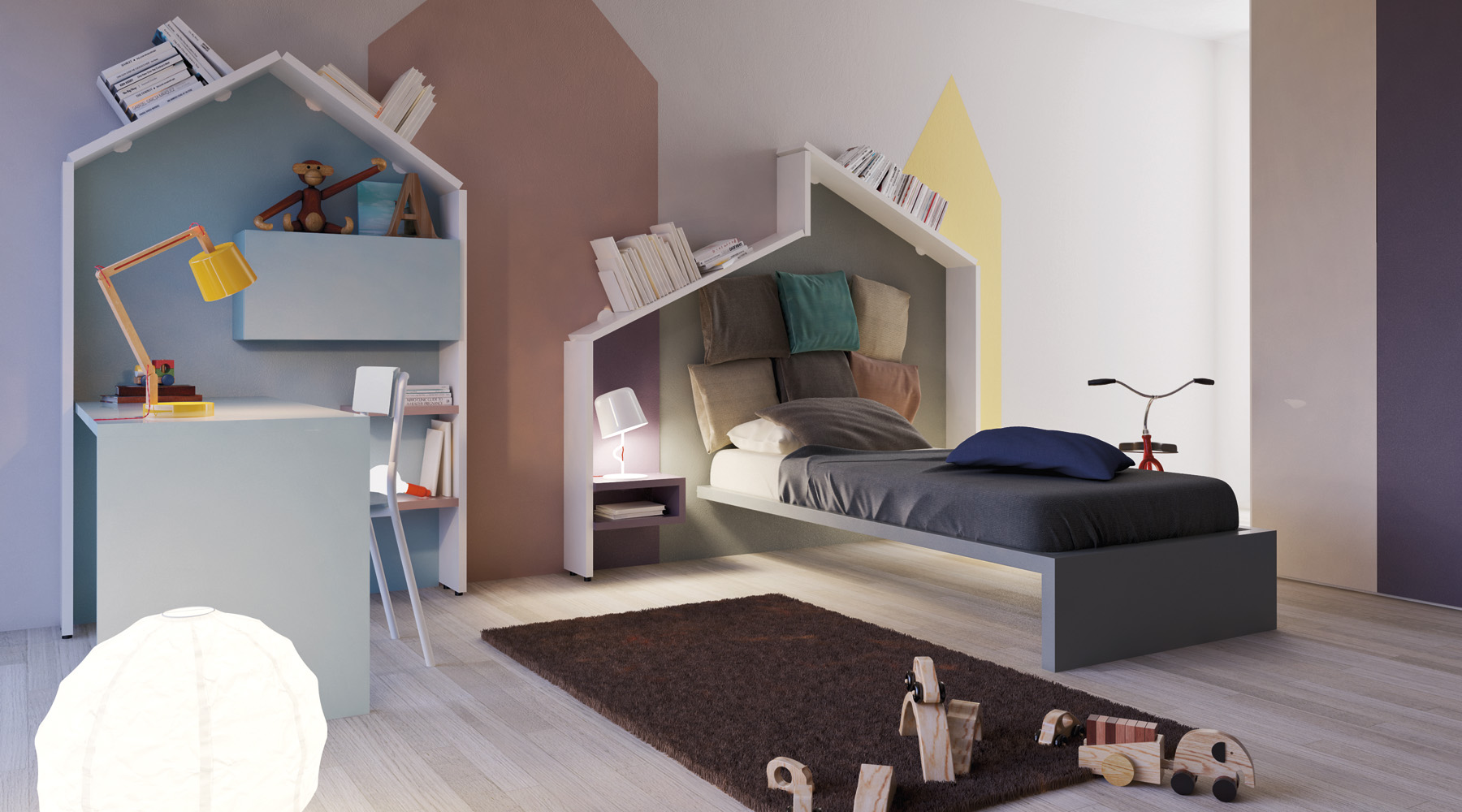 Aménagement chambre enfant design
