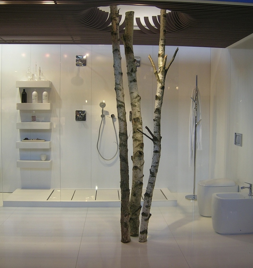 Salle de bain déco : branchages et fleurs une tendance à suivre ...