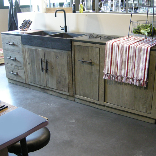 Cuisine où trouver des meubles indépendants en bois brut le ... Meuble cuisine en bois