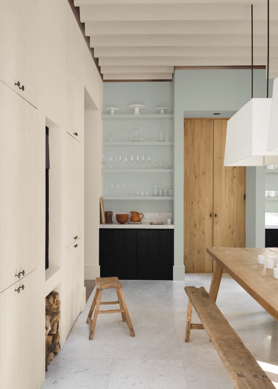 Cuisine couleur pastel bleu clair ou vert clair * blog déco mlc