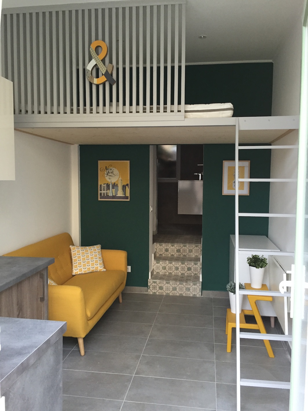 Déco pour mezzanine