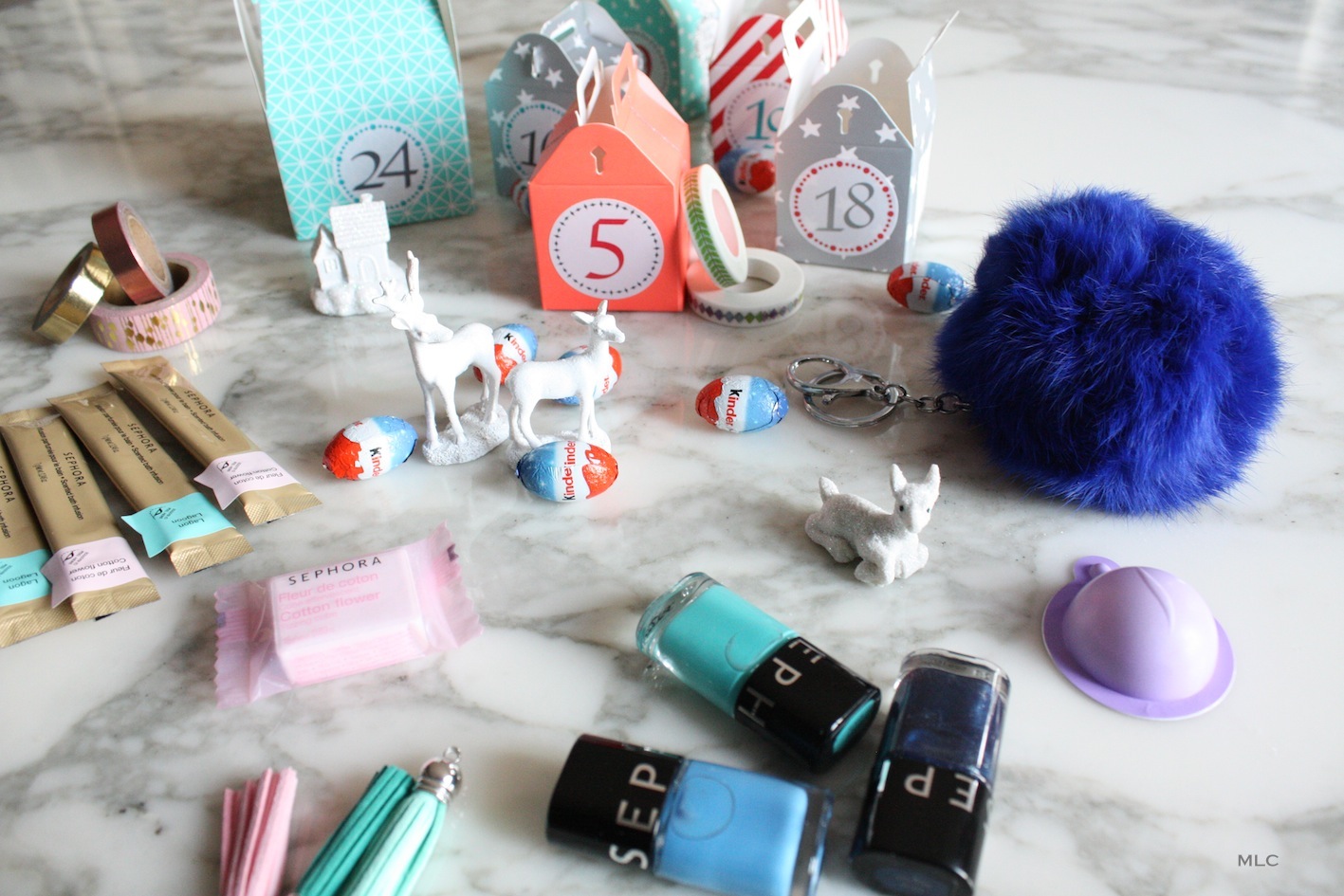 idée cadeau pour joli calendrier de l'avent fait maison *Blog déco MLC