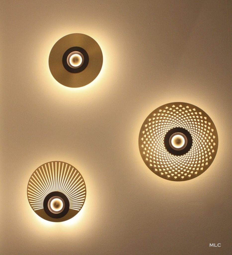 Les nouvelles appliques et suspensions design laiton et cuivre