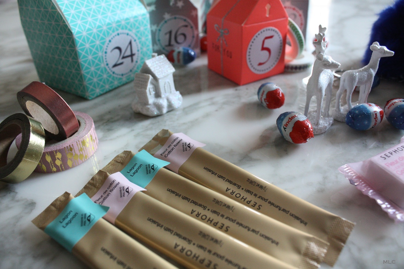 idée cadeau pour joli calendrier de l'avent fait maison *Blog déco MLC