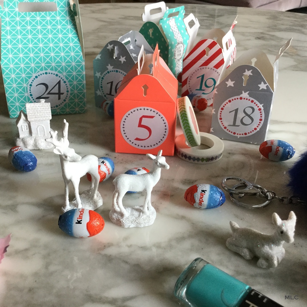 idée cadeau pour joli calendrier de l'avent fait maison *Blog déco MLC